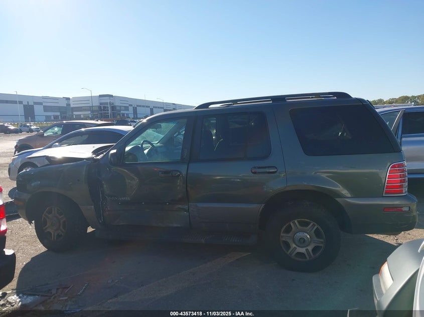 2002 Mercury Mountaineer VIN: 4M2ZU66K12ZJ39635 Lot: 43573418