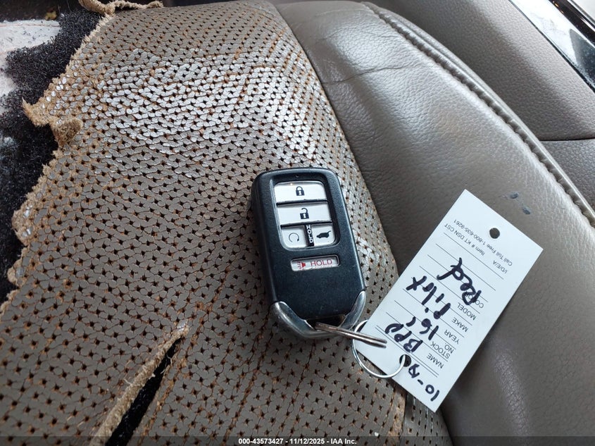 2016 Honda Pilot Elite VIN: 5FNYF6H01GB035294 Lot: 43573427