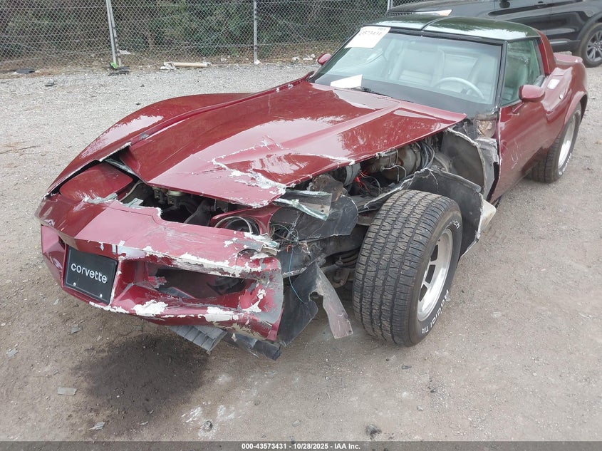 1981 Chevrolet Corvette VIN: 1G1AY8762BS409252 Lot: 43573431