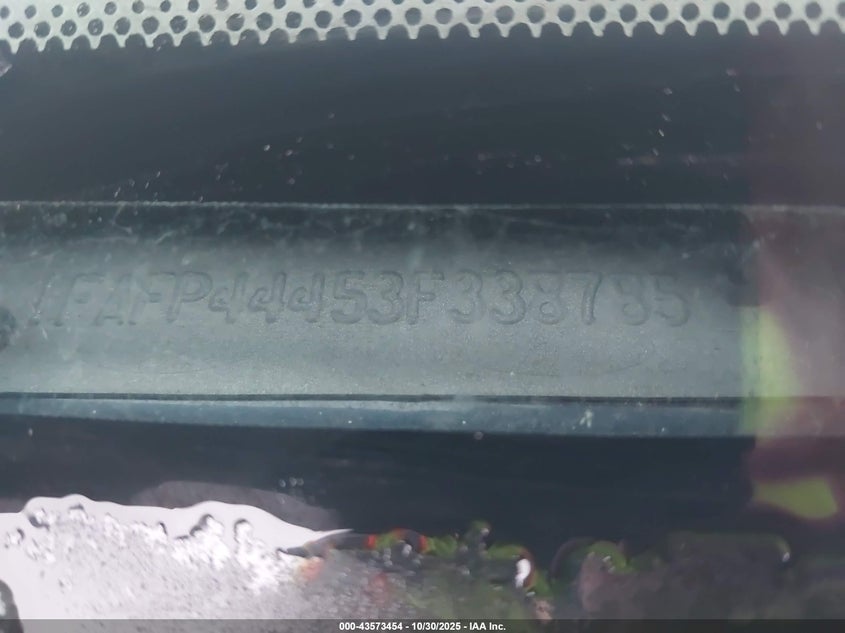 2003 Ford Mustang VIN: 1FAFP44453F338785 Lot: 43573454