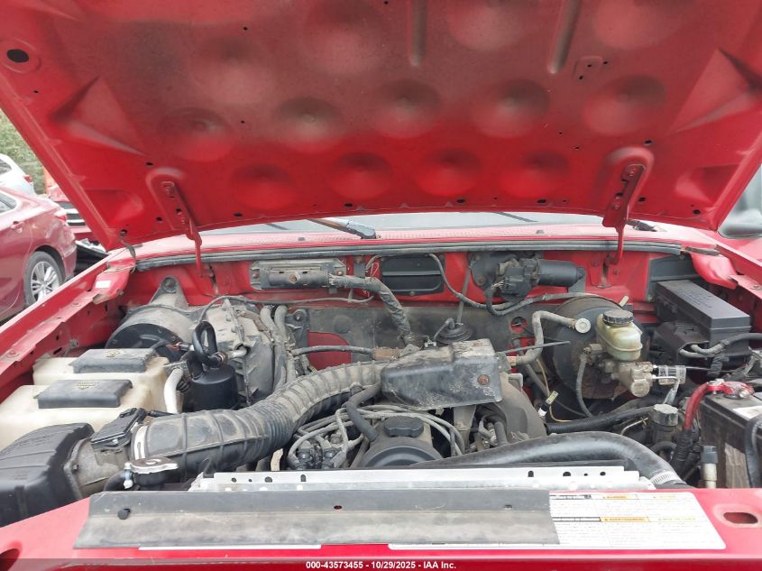 1999 Ford Ranger Xl/Xlt VIN: 1FTYR10CXXTA10472 Lot: 43573455