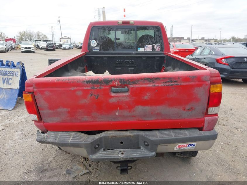 1999 Ford Ranger Xl/Xlt VIN: 1FTYR10CXXTA10472 Lot: 43573455