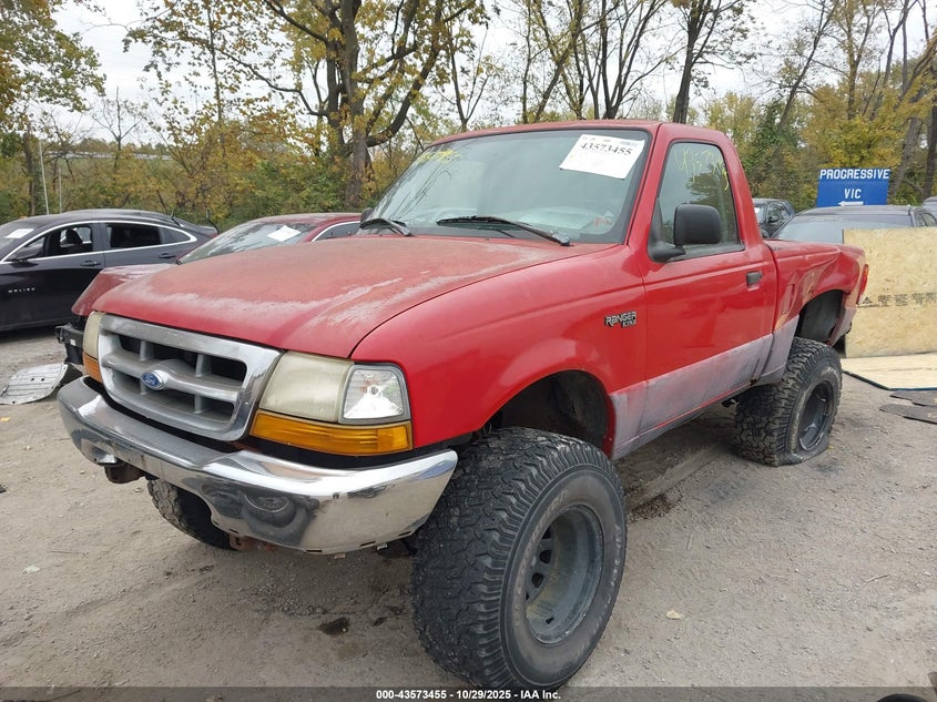 1FTYR10CXXTA10472 1999 FORD RANGER photo no. 2