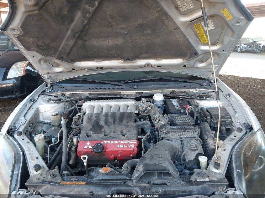 2006 Mitsubishi Eclipse Gt VIN: 4A3AK34T66E036417 Lot: 43573458