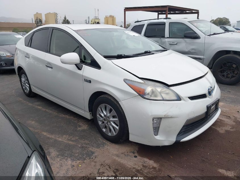 JTDKN3DPXC3009018 TOYOTA PRIUS PLUG-IN Photo 1