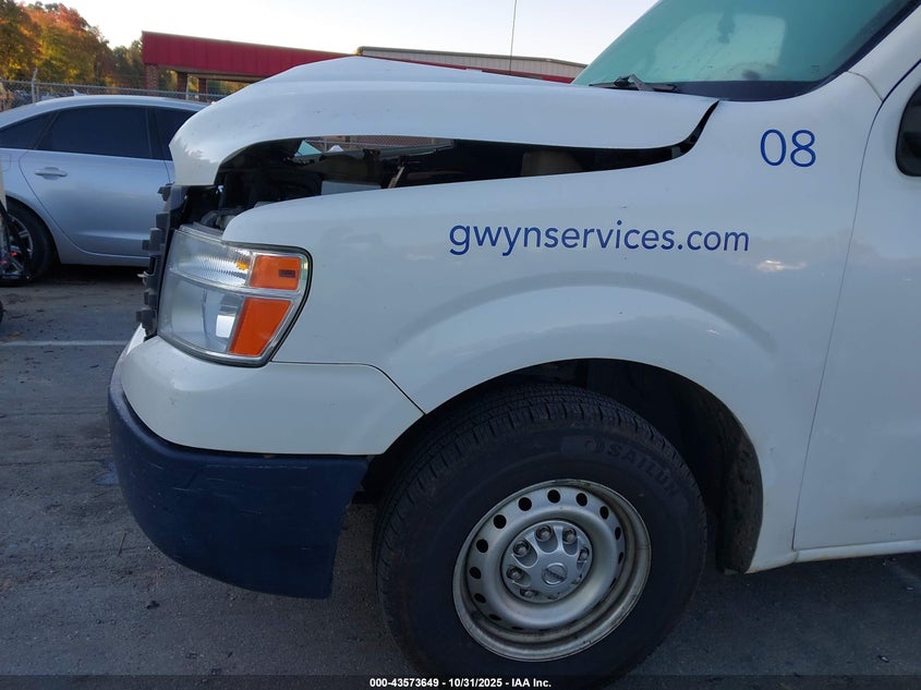 2013 Nissan Nv Cargo Nv1500 S V6 VIN: 1N6BF0KM2DN103692 Lot: 43573649