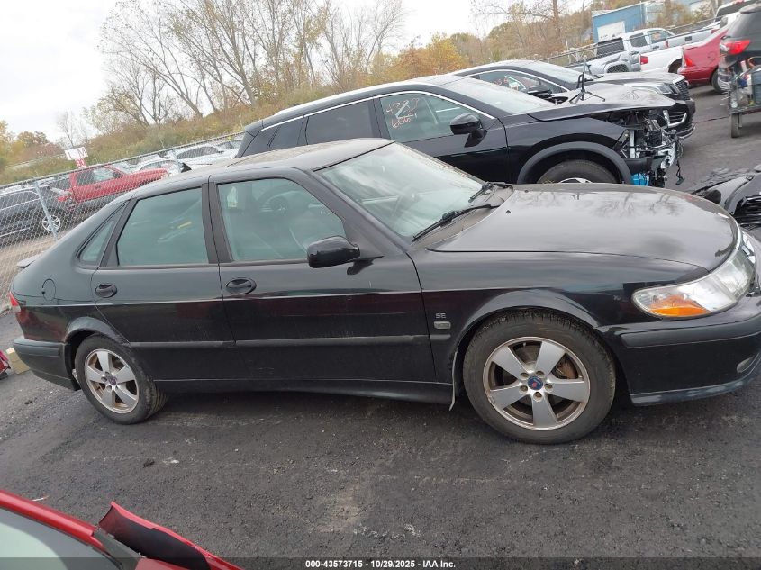 2002 Saab 9-3 Se VIN: YS3DF55KX22016407 Lot: 43573715