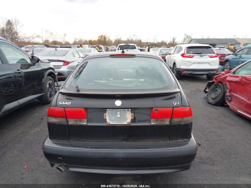 2002 Saab 9-3 Se VIN: YS3DF55KX22016407 Lot: 43573715