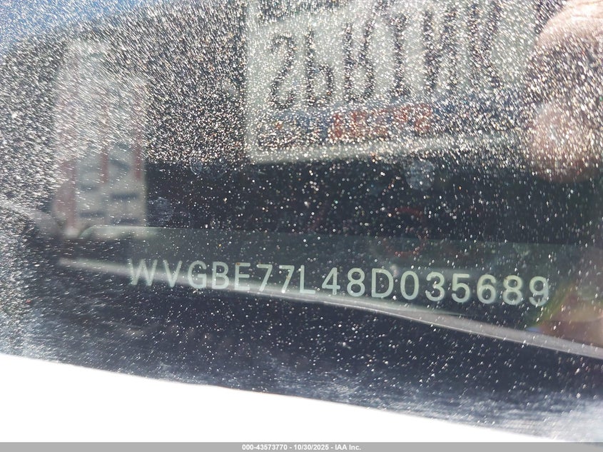 2008 Volkswagen Touareg 2 Vr6 Fsi VIN: WVGBE77L48D035689 Lot: 43573770
