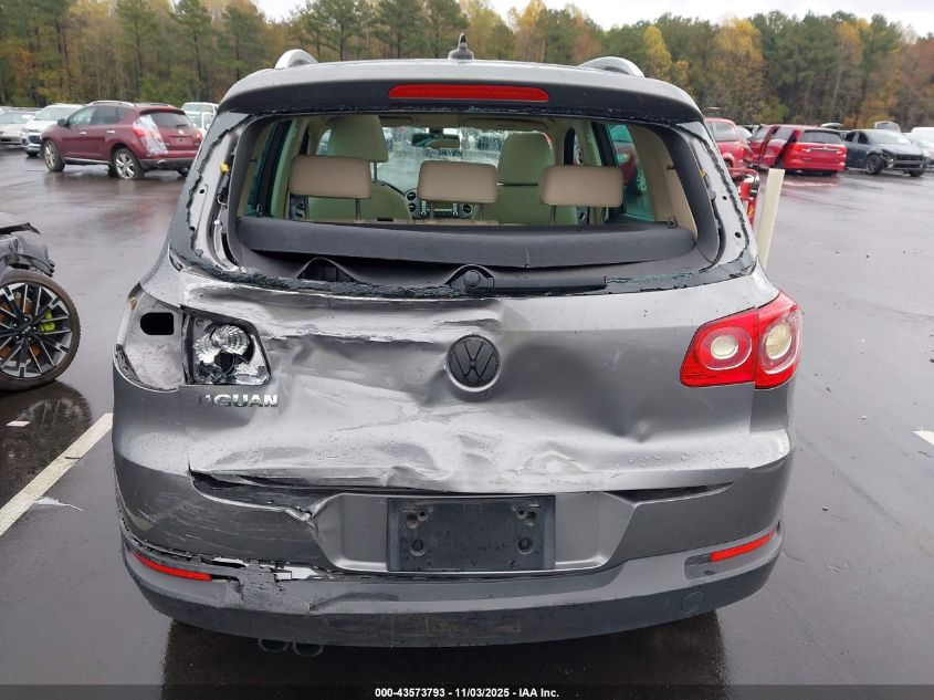 2009 Volkswagen Tiguan Se/Sel VIN: WVGBV95N99W002628 Lot: 43573793