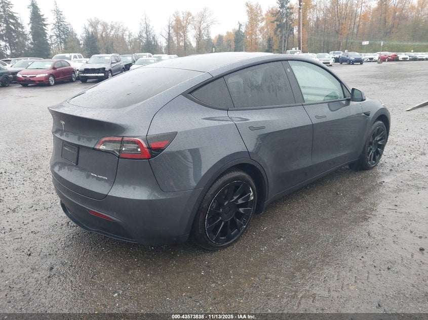 Vin: 7saygdee8nf576652, lot: 44068908, tesla model y long range dual motor all-wheel drive 20224