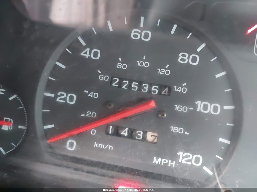 1997 Subaru Legacy Outback/Outback Limited VIN: 4S3BG6858V7632301 Lot: 43573840