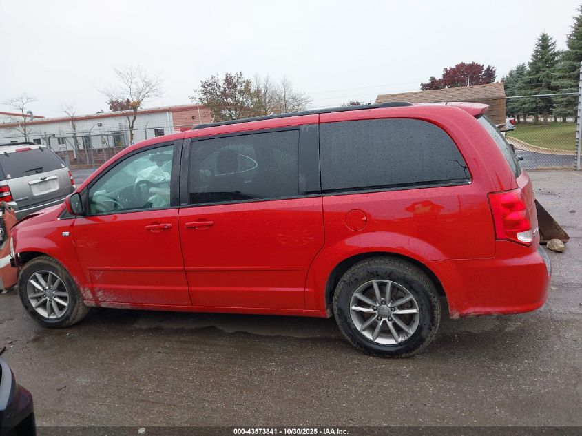 2014 Dodge Grand Caravan Sxt 30Th Anniversary VIN: 2C4RDGCG8ER319687 Lot: 43573841