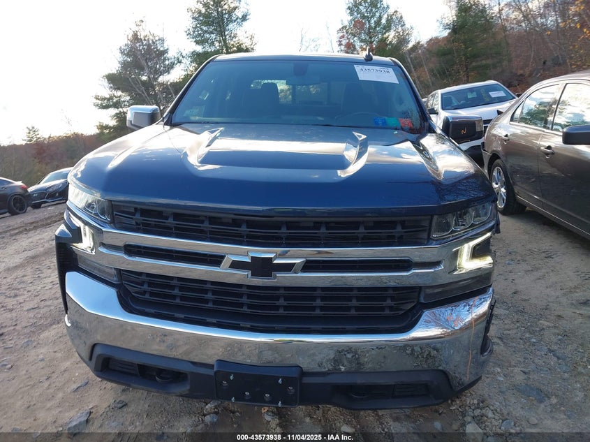 2021 CHEVROLET SILVERADO 1500 4WD  SHORT BED LT 1GCUYDED3MZ109759