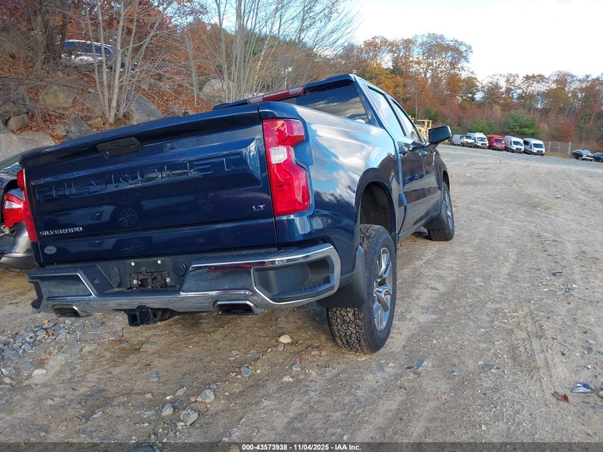 2021 CHEVROLET SILVERADO 1500 4WD  SHORT BED LT 1GCUYDED3MZ109759