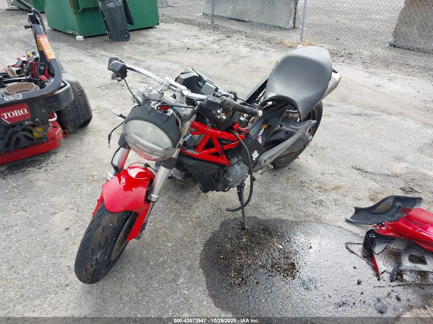 ZDM1RADN6AB026697 2010 DUCATI MONSTER photo no. 2