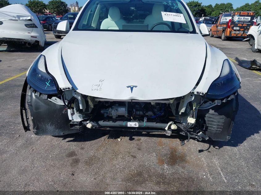 2023 Tesla Model Y Performance Dual Motor All-Wheel Drive VIN: 7SAYGDEF7PF602945 Lot: 43573993