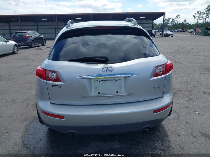 2006 Infiniti Fx35 VIN: JNRAS08U86X105228 Lot: 43574029