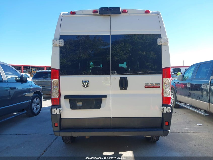 2019 Ram Promaster 2500 High Roof 159 Wb VIN: 3C6TRVDG8KE532220 Lot: 43574056