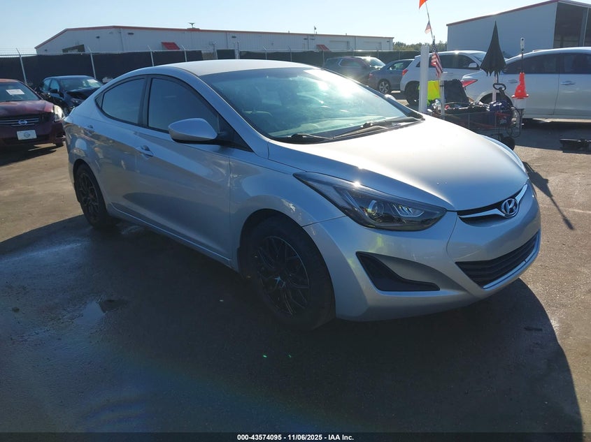 2015 HYUNDAI ELANTRA SE - KMHDH4AE0FU264523