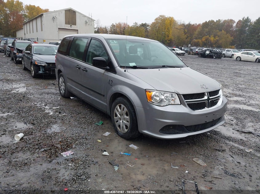 2016 DODGE GRAND CARAVAN AMERICAN VALUE PKG - 2C4RDGBG0GR108374