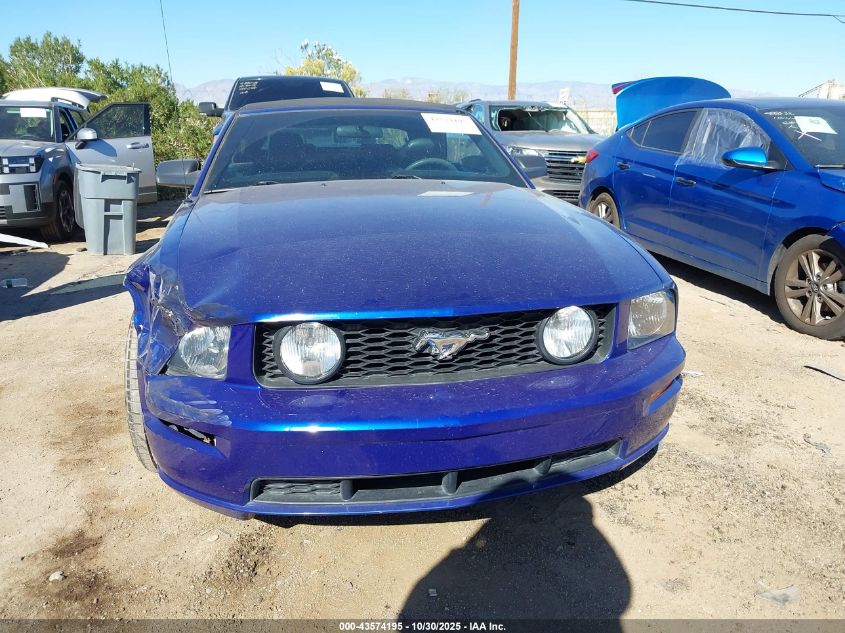 2005 Ford Mustang Gt VIN: 1ZVFT85HX55198205 Lot: 43574195