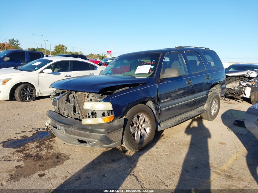 2003 Chevrolet Tahoe Ls VIN: 1GNEC13V93R306390 Lot: 43574233