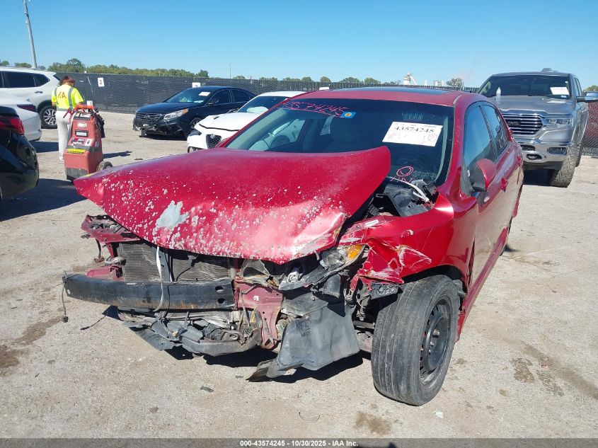 2009 Toyota Corolla S VIN: 1NXBU40E39Z081318 Lot: 43574245