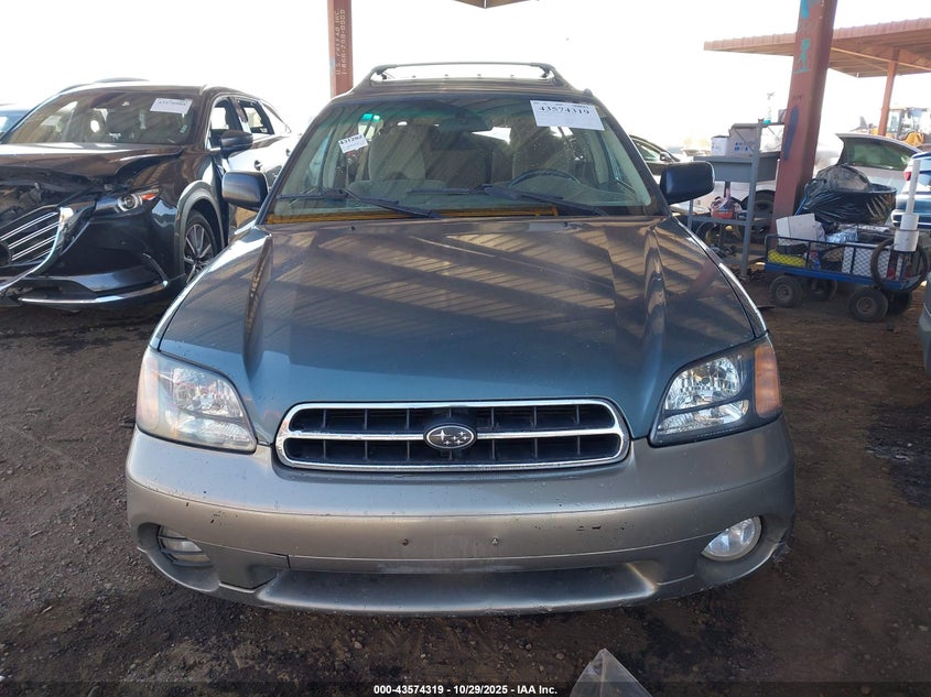 2001 Subaru Outback VIN: 4S3BH665X17626560 Lot: 43574319