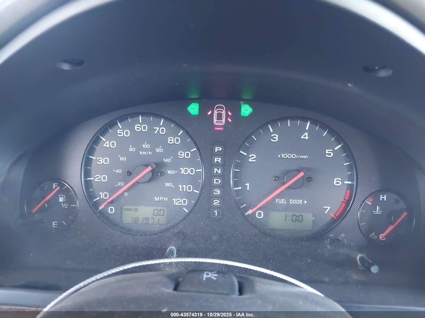 2001 Subaru Outback VIN: 4S3BH665X17626560 Lot: 43574319