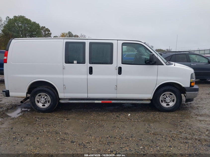 2020 Chevrolet Express Cargo Rwd 2500 Regular Wheelbase Wt VIN: 1GCWGAFG5L1230566 Lot: 43574329