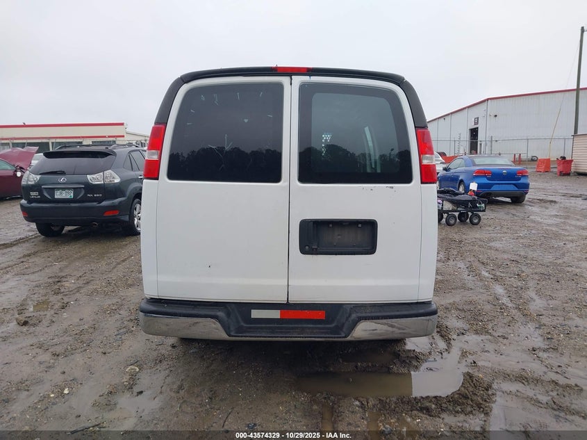 2020 Chevrolet Express Cargo Rwd 2500 Regular Wheelbase Wt VIN: 1GCWGAFG5L1230566 Lot: 43574329