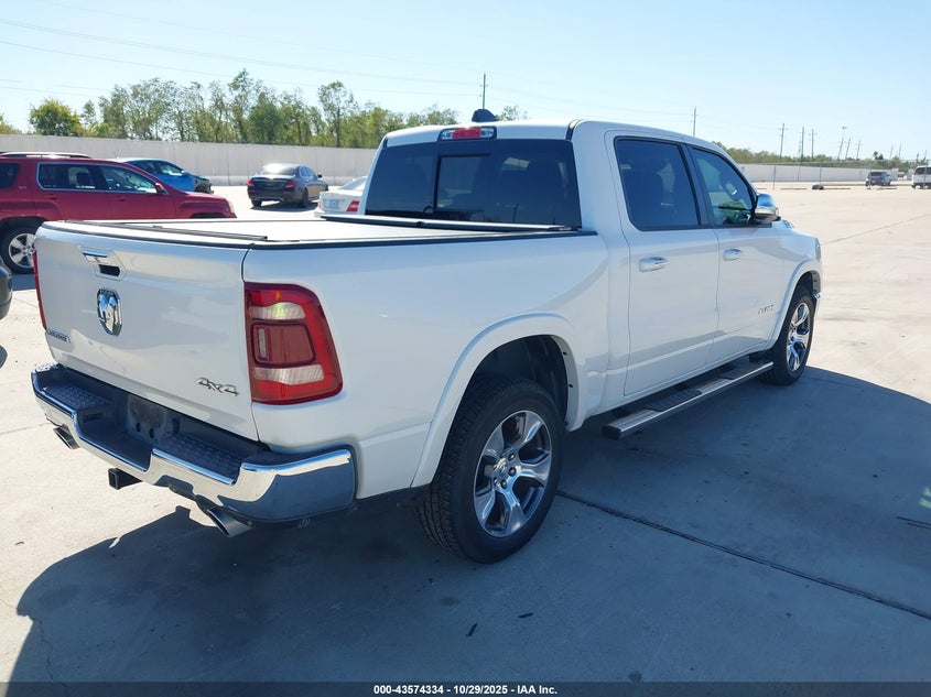 Vin: 1c6srfjt3ln376877, lot: 44069404, ram 1500 laramie  4x4 5'7 box 20204