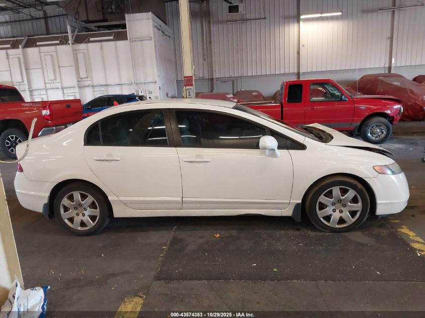 2007 Honda Civic Lx VIN: 1HGFA165X7L122178 Lot: 43574353