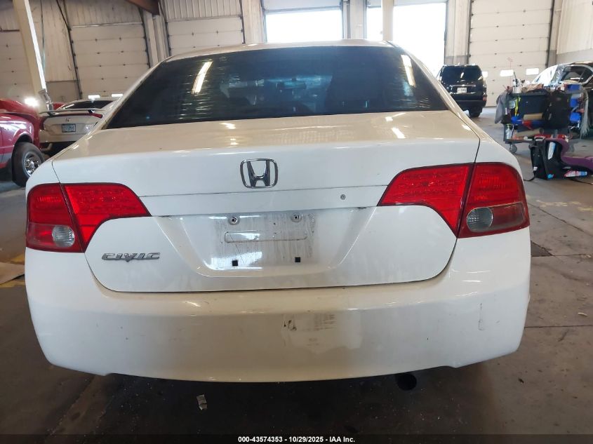 2007 Honda Civic Lx VIN: 1HGFA165X7L122178 Lot: 43574353