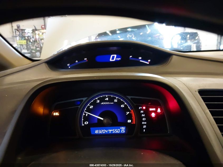 2007 Honda Civic Lx VIN: 1HGFA165X7L122178 Lot: 43574353