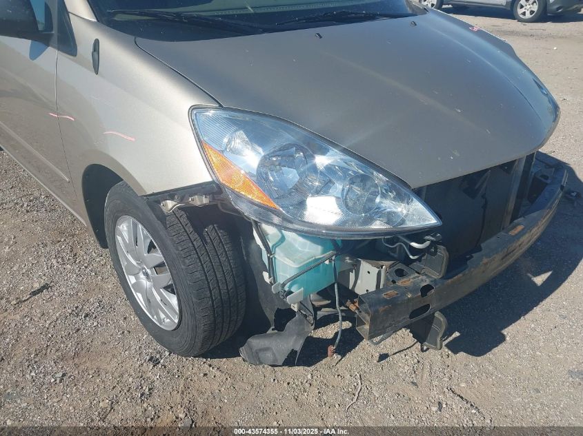 2008 Toyota Sienna Le VIN: 5TDZK23C58S132375 Lot: 43574355