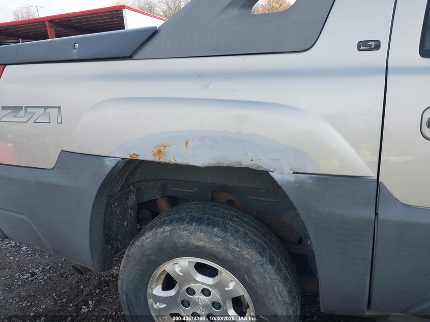 2005 Chevrolet Avalanche 1500 Z71 VIN: 3GNEK12Z55G118007 Lot: 43574368