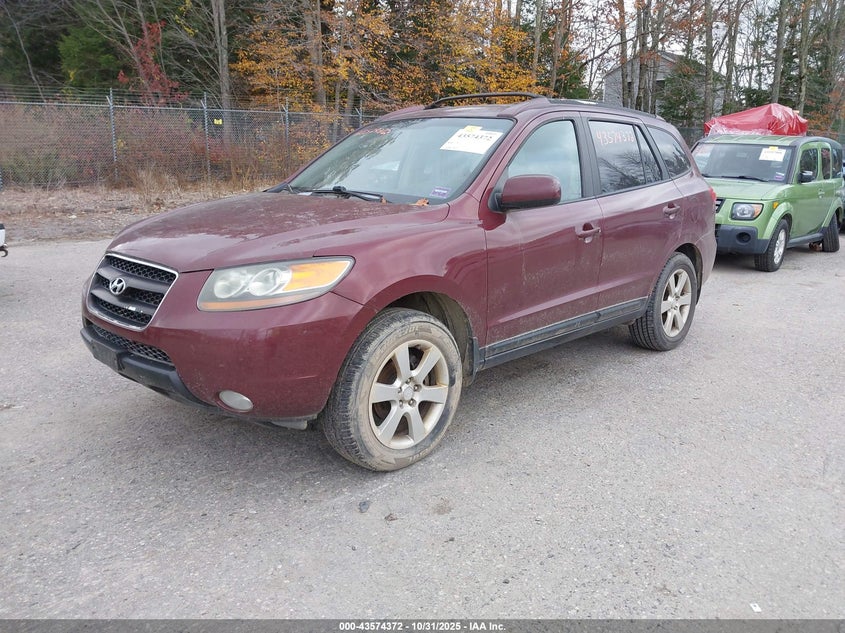 5NMSH13E67H091932 2007 HYUNDAI SANTA FE photo no. 2