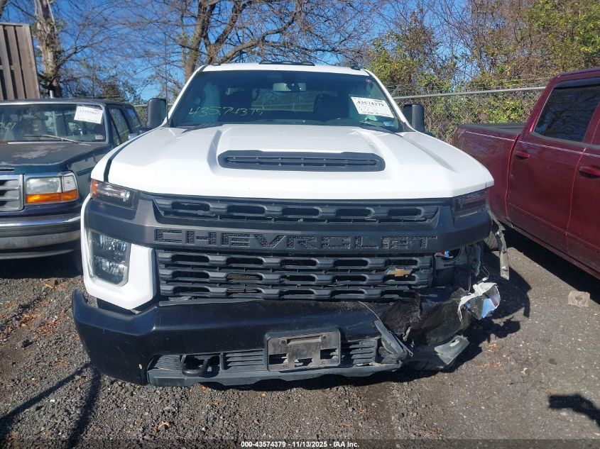 2022 Chevrolet Silverado 2500Hd 4Wd Long Bed Wt VIN: 1GC5YLE73NF256031 Lot: 43574379