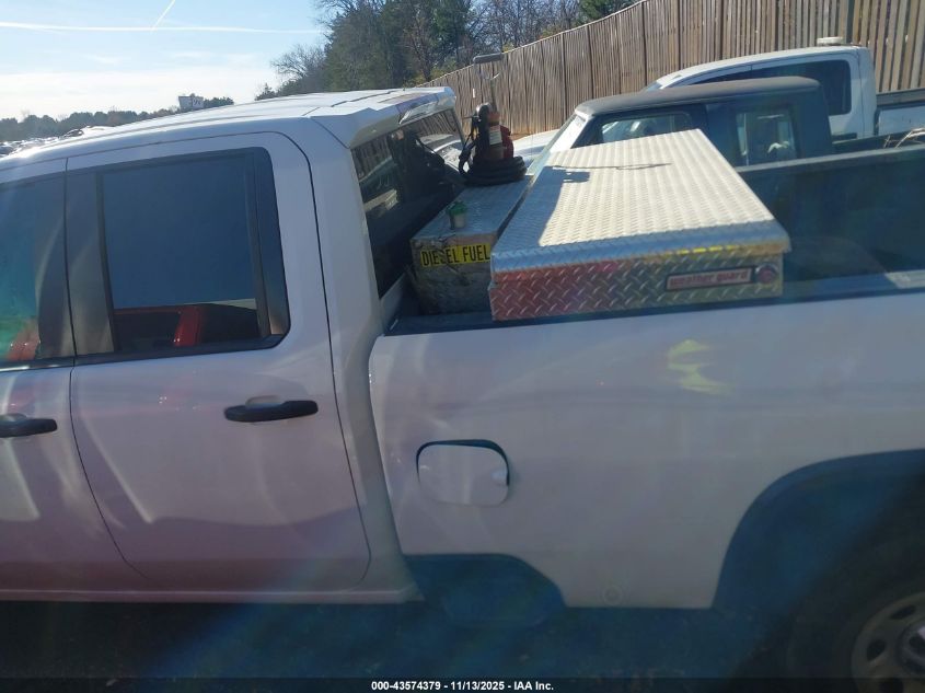 2022 Chevrolet Silverado 2500Hd 4Wd Long Bed Wt VIN: 1GC5YLE73NF256031 Lot: 43574379