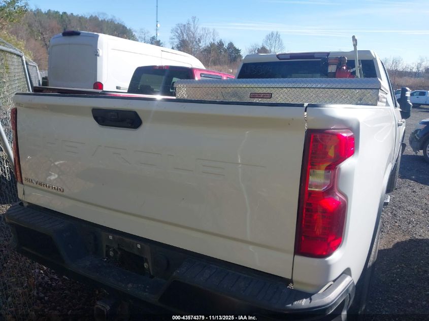 2022 Chevrolet Silverado 2500Hd 4Wd Long Bed Wt VIN: 1GC5YLE73NF256031 Lot: 43574379