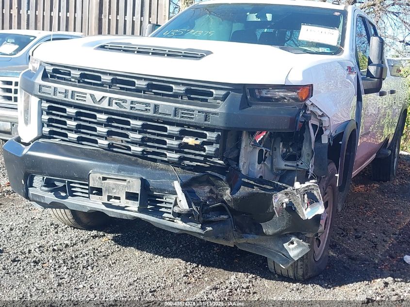 2022 Chevrolet Silverado 2500Hd 4Wd Long Bed Wt VIN: 1GC5YLE73NF256031 Lot: 43574379