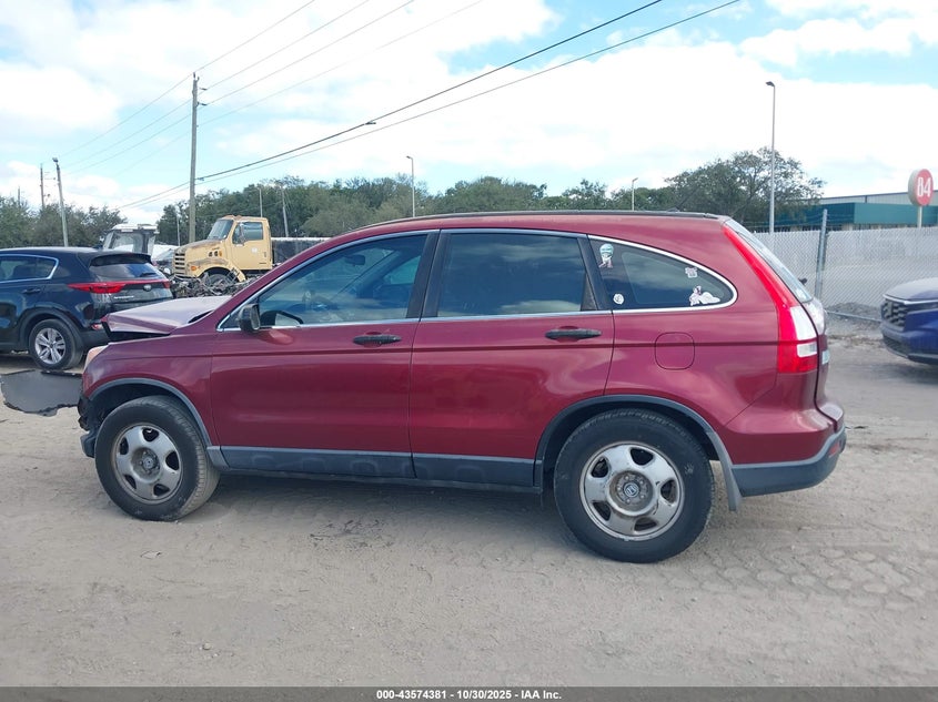 2009 Honda Cr-V Lx VIN: 3CZRE38309G709507 Lot: 43574381