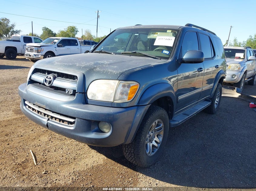 5TDZT34A86S268366 2006 TOYOTA SEQUOIA photo no. 2