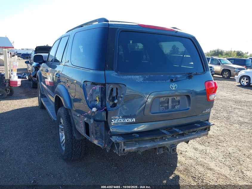 2006 Toyota Sequoia Sr5 V8 VIN: 5TDZT34A86S268366 Lot: 43574485