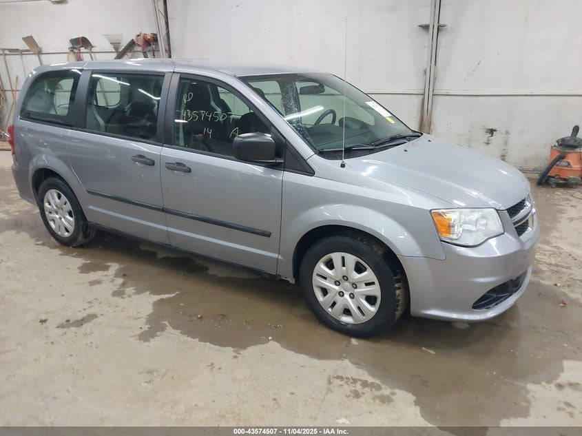 2014 DODGE GRAND CARAVAN AMERICAN VALUE PKG - 2C4RDGBG0ER417534