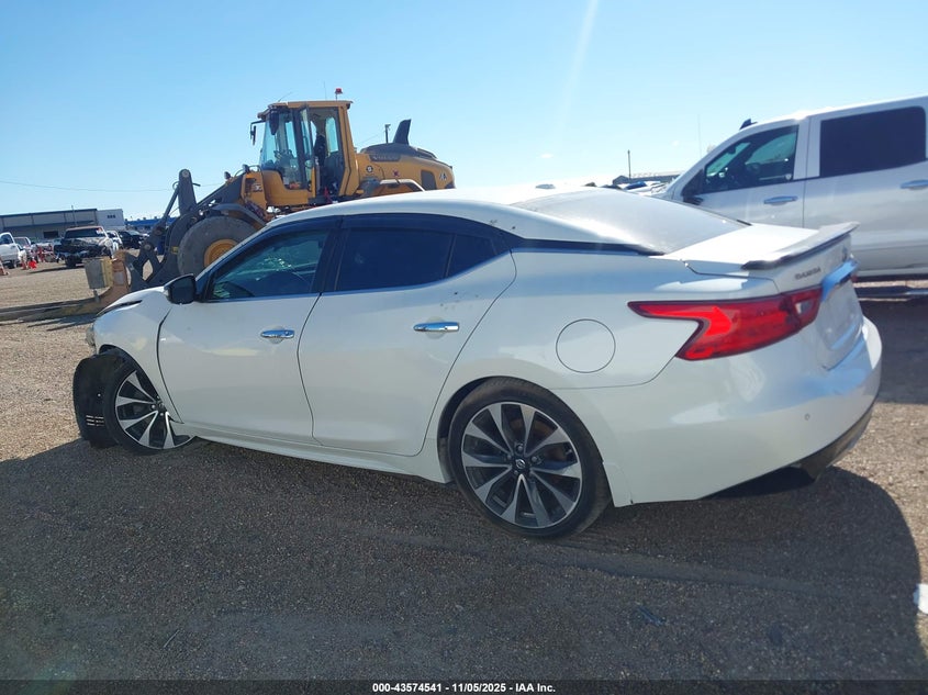 2016 Nissan Maxima 3.5 Sr VIN: 1N4AA6AP2GC382787 Lot: 43574541