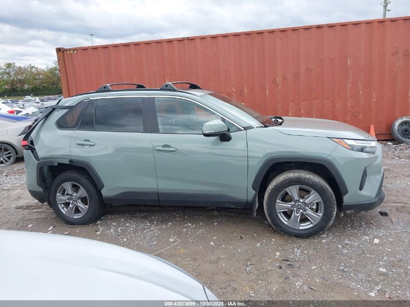 2022 Toyota Rav4 Hybrid Xle VIN: 4T3RWRFV4NU059049 Lot: 43574599