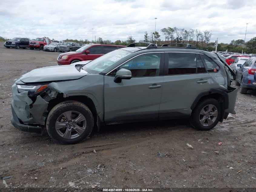 2022 Toyota Rav4 Hybrid Xle VIN: 4T3RWRFV4NU059049 Lot: 43574599